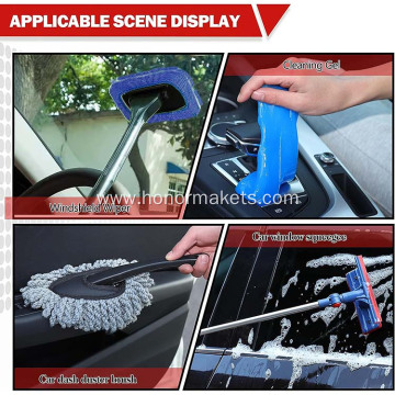 56pcs car wash cleaning kit with foam gun car Wash Brush with Long Handle Car Detailing Kit wash equipment set